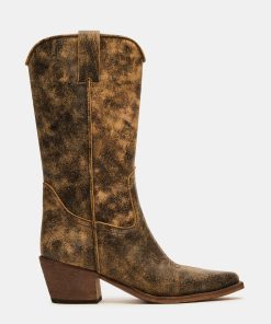 ALBANY BROWN DISTRESSED